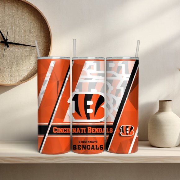 Other - NEW - 2 Pack Cincinnati Bengals 20 oz Skinny Tumblers